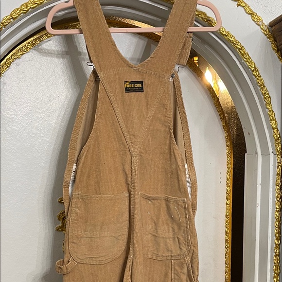 Vintage 80s DeeCee Cord Overalls Authentic Vintage Street Wear Size 28” - Picture 7 of 12